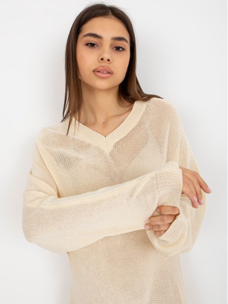 Sweter-BA-SW-C1001.57P-jasny beżowy