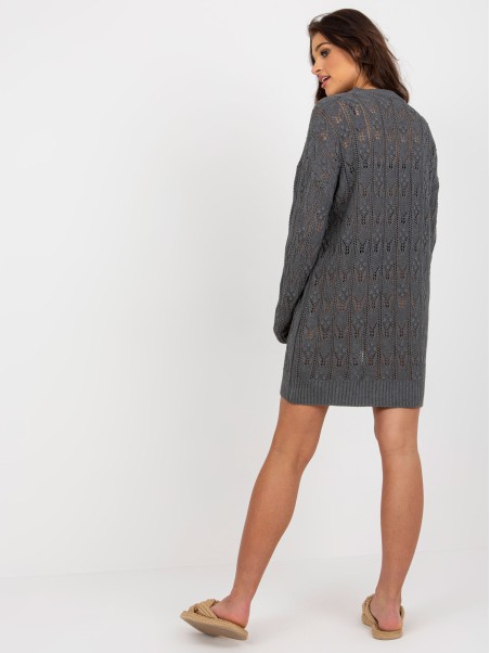 Sweter-BA-SW-9000.31P-ciemny szary
