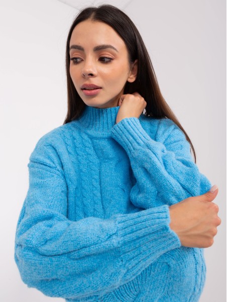 Sweter-AT-SW-2367-1.35P-niebieski
