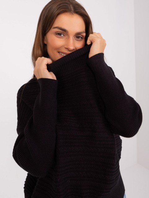 Sweter-AT-SW-2368.36X-czarny 2