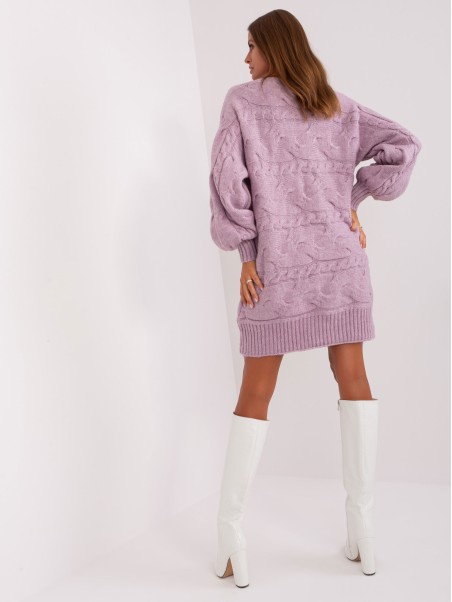 Sweter-AT-SW-2367.76P-jasny fioletowy