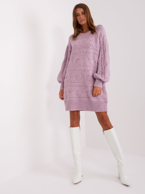 Sweter-AT-SW-2367.76P-jasny fioletowy
