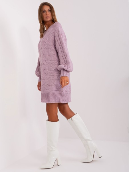 Sweter-AT-SW-2367.76P-jasny fioletowy