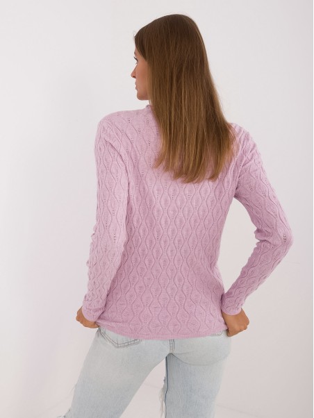 Sweter-AT-SW-2334-2.61-jasny fioletowy