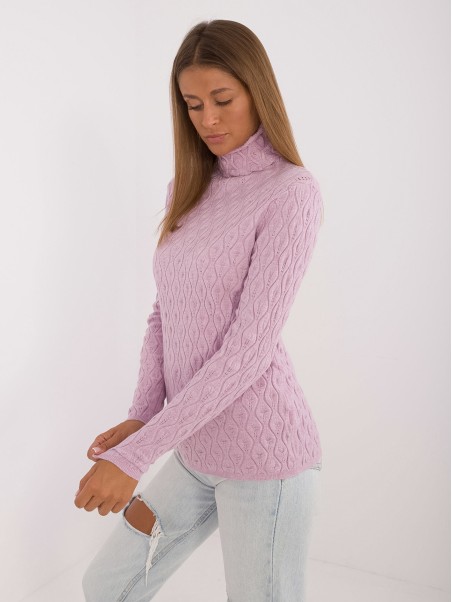 Sweter-AT-SW-2334-2.61-jasny fioletowy