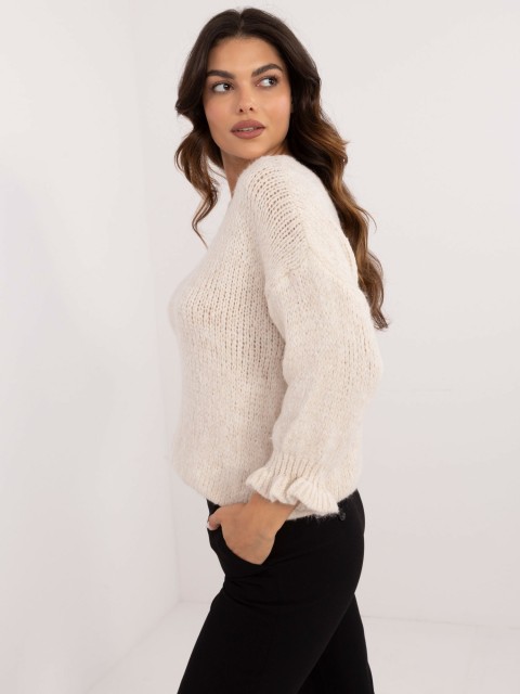 Sweter-MI-SW-2912.10X-jasny beżowy 2