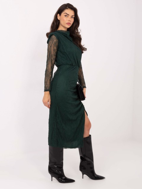 Sukienka-IT-SK-9937.16-ciemny zielony