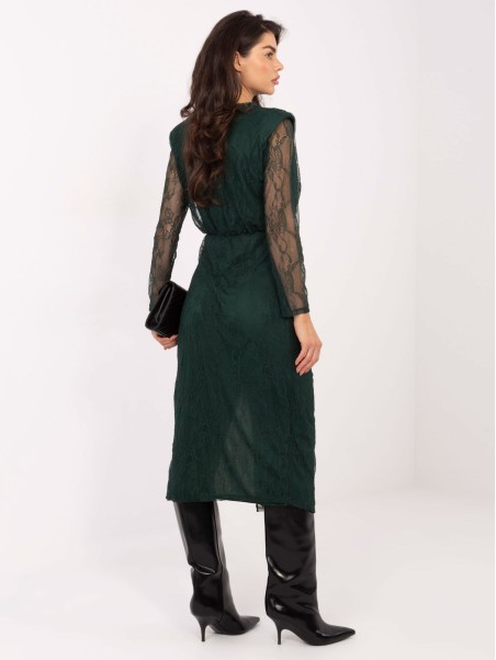 Sukienka-IT-SK-9937.16-ciemny zielony
