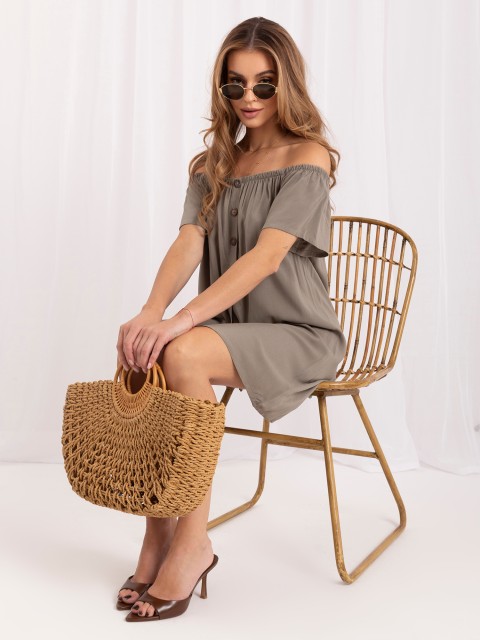 Sukienka-D73761M30196A-khaki 2