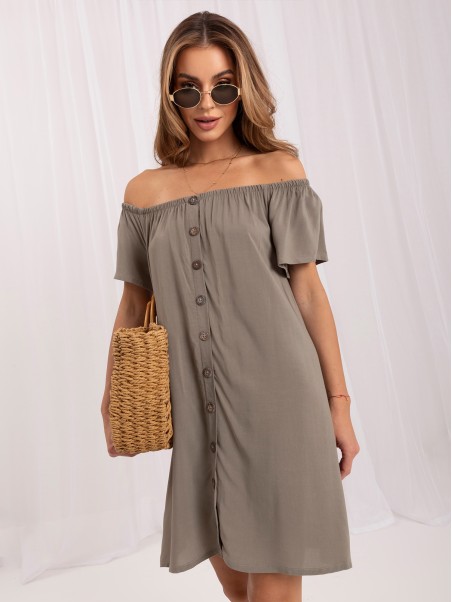 Sukienka-D73761M30196A-khaki