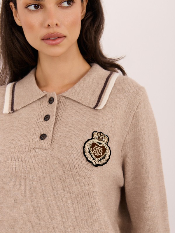 Sweter-PM-SW-J02.16-beżowy