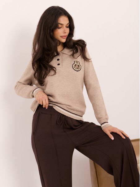 Sweter-PM-SW-J02.16-beżowy