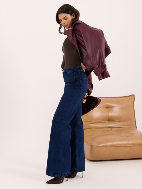 Spodnie jeans-D85094BA62673D315-ciemny niebieski