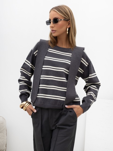 Sweter-IR-SW-G9617.86-grafitowy 2