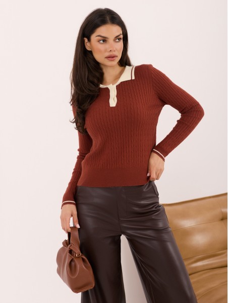 Sweter-IR-SW-55003.73-jasny brązowy
