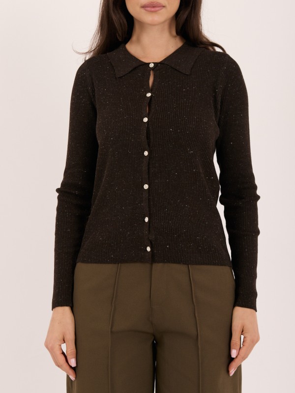 Sweter-PM-SW-SF391.28-brązowy