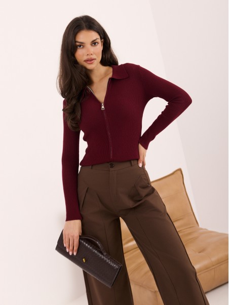 Sweter-IR-SW-RR1315.55-bordowy