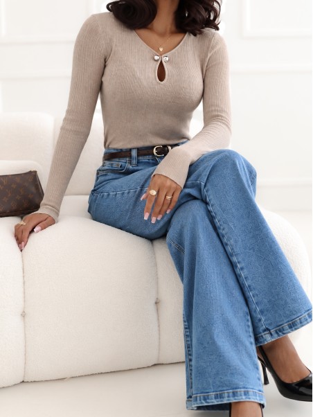 Spodnie jeans-D85094BA62673M330-niebieski