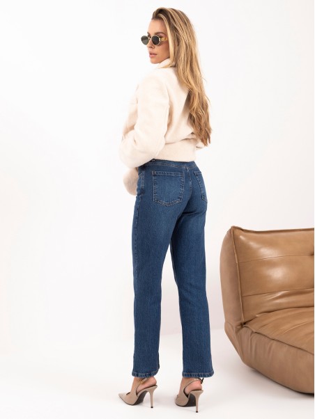 Spodnie jeans-D85096AH62682D319-ciemny niebieski