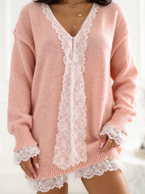 Sweter-CS-SW-KK2130.10-jasny różowy 2