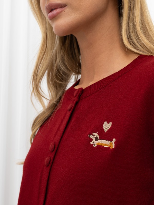 Sweter-IR-SW-57888.84-bordowy