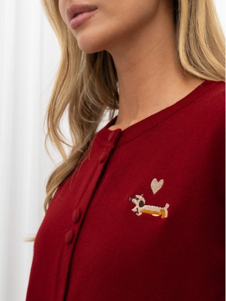 Sweter-IR-SW-57888.84-bordowy