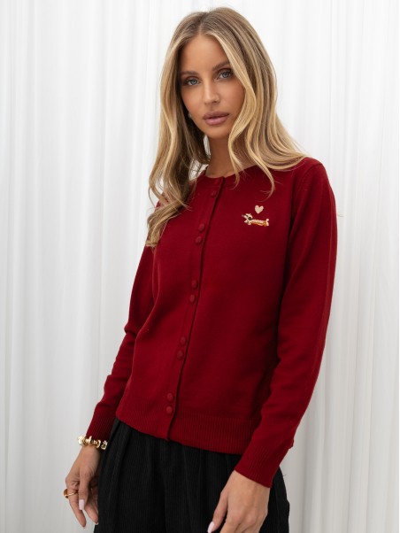 Sweter-IR-SW-57888.84-bordowy