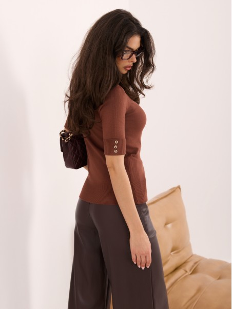 Sweter-IR-SW-RR1185.48-jasny brązowy