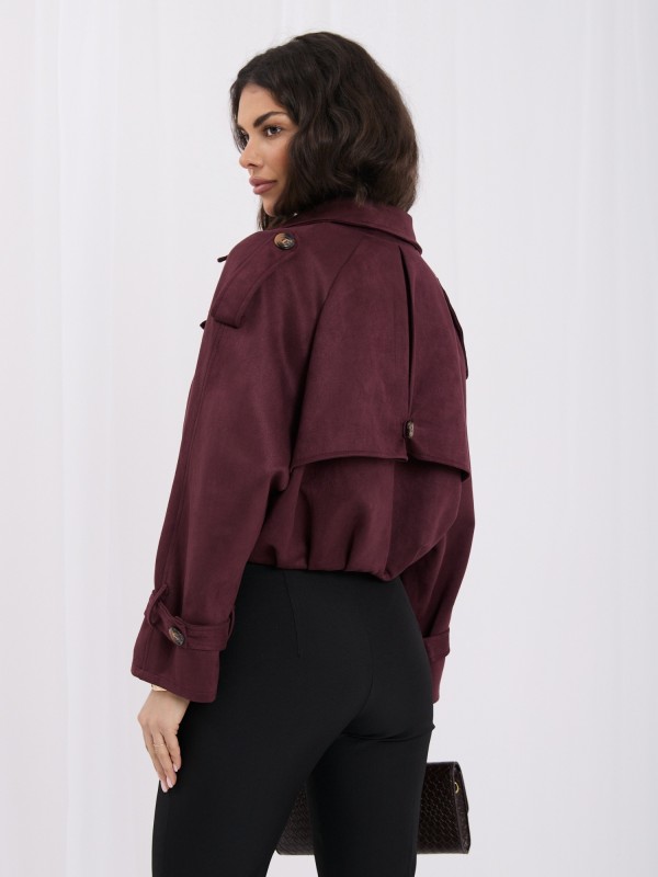 Kurtka-MI-KR-4382.94-bordowy