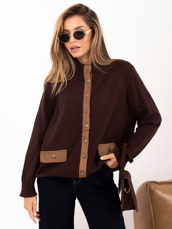 Sweter-IR-SW-57915.85-brązowy