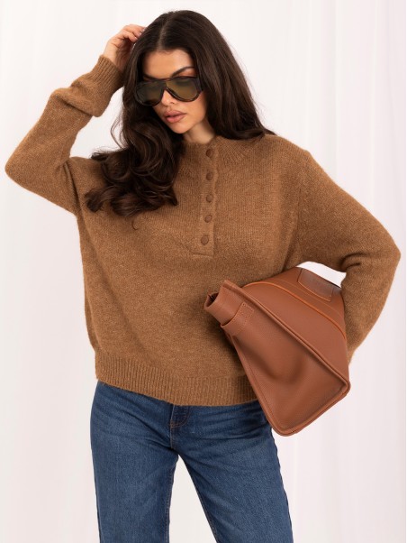 Sweter-IR-SW-K17003.99-camelowy