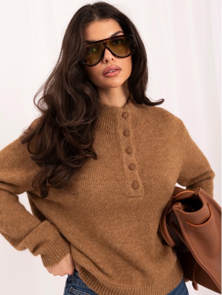 Sweter-IR-SW-K17003.99-camelowy