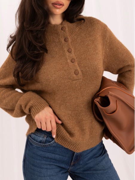 Sweter-IR-SW-K17003.99-camelowy