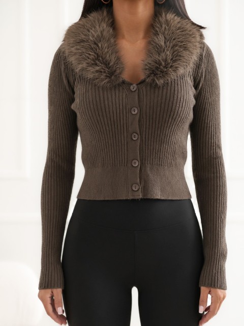 Sweter-CS-SW-57951.03-brązowy