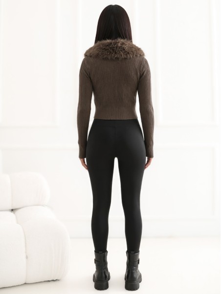 Sweter-CS-SW-57951.03-brązowy