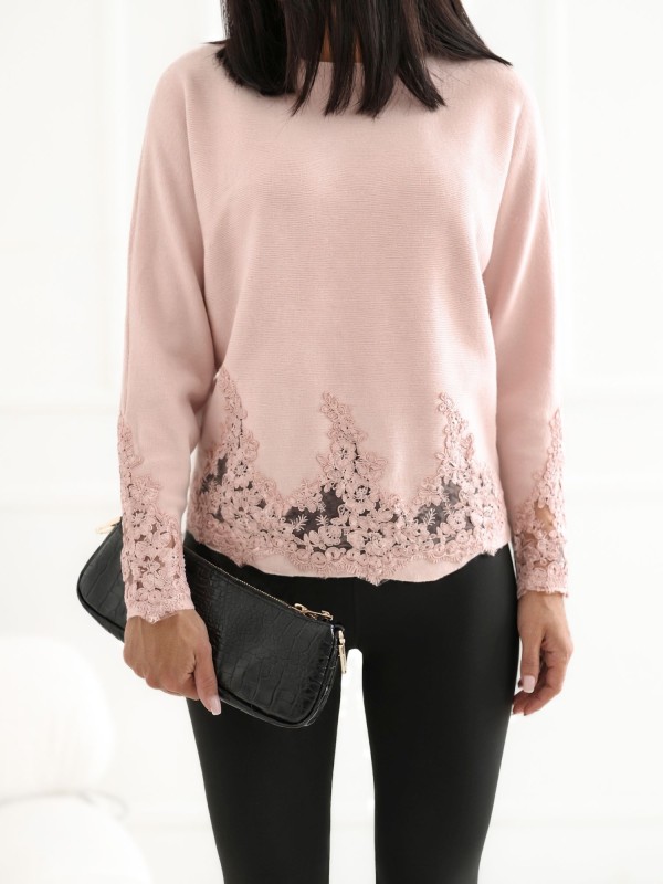 Sweter-CS-SW-B0167.82-jasny różowy