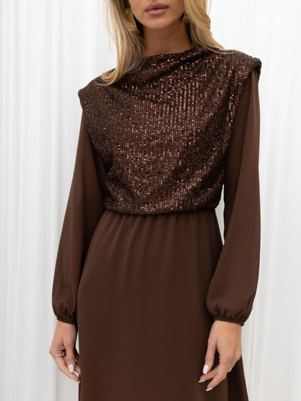 Sukienka-IT-SK-21832.99-brązowy