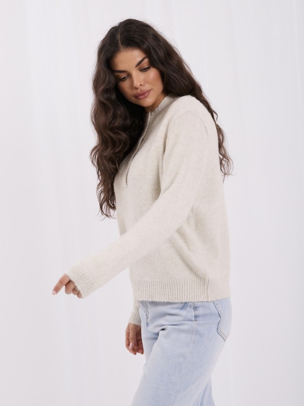 Sweter-IR-SW-K17003.99-jasny beżowy