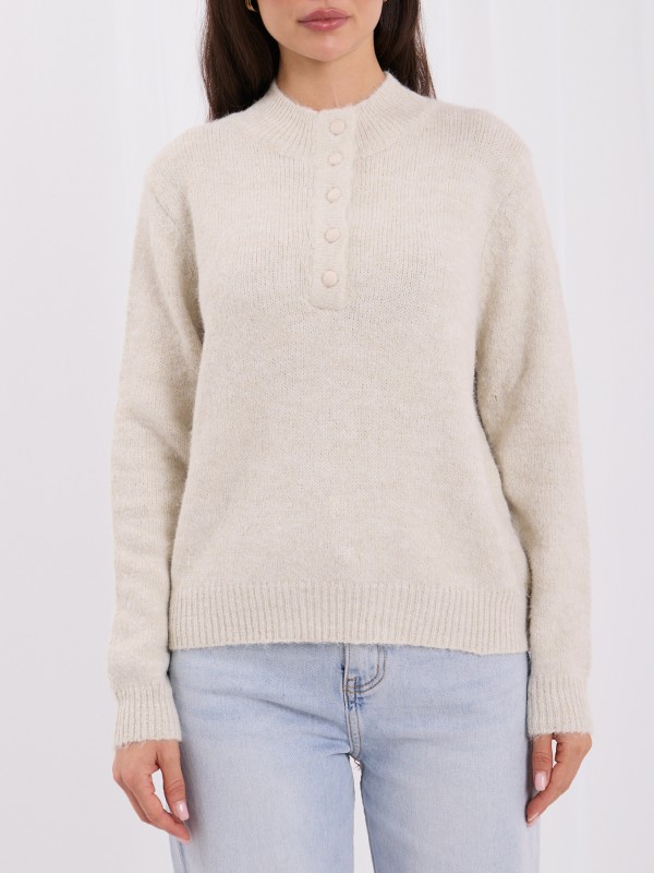 Sweter-IR-SW-K17003.99-jasny beżowy