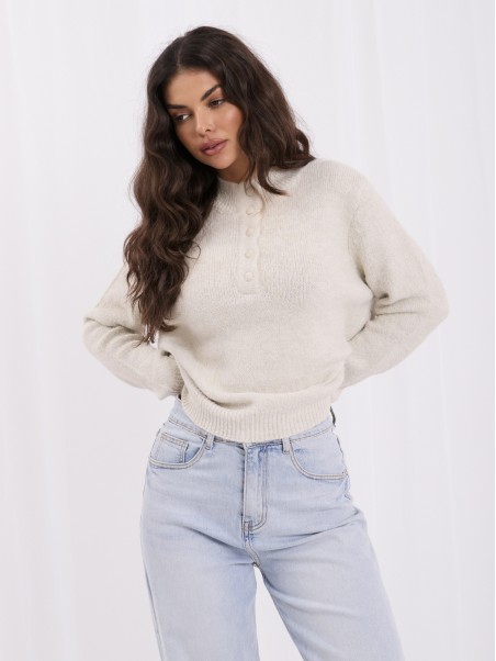 Sweter-IR-SW-K17003.99-jasny beżowy