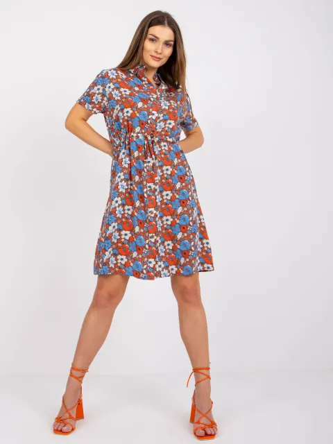 Suknelė-D73781M30312A-ruda 2