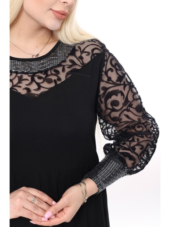 Juoda klasikinė suknelė 2