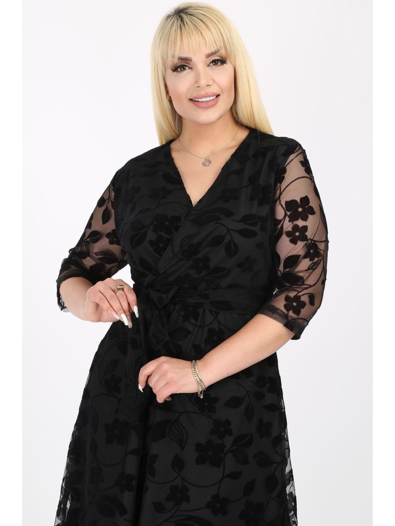 Juoda suknelė ❤️ Suknelės apkūnioms