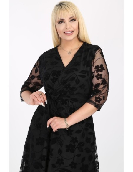Juoda suknelė ❤️ Suknelės apkūnioms