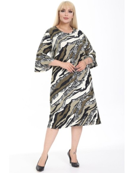 Suknelė su raštais