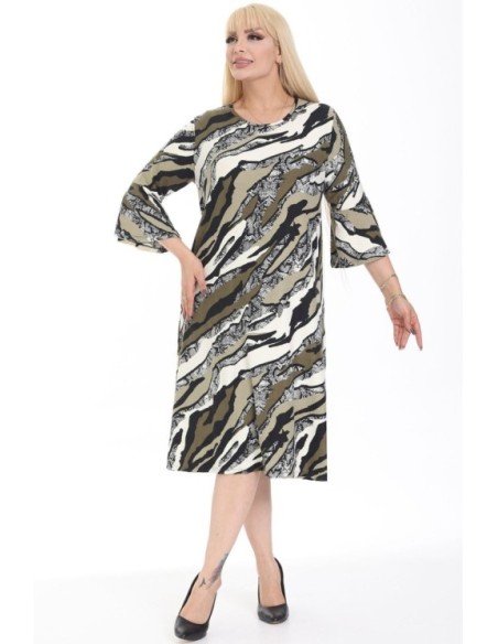 Suknelė su raštais