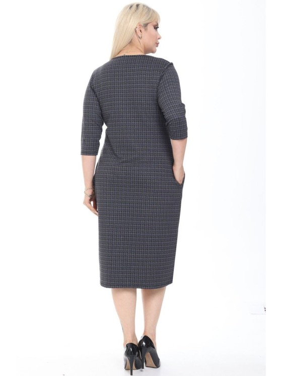 Suknelė su žasies kojelių raštais 2