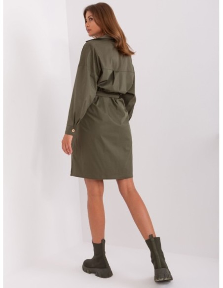 Sukienka-CHA-SK-9010.70-khaki
