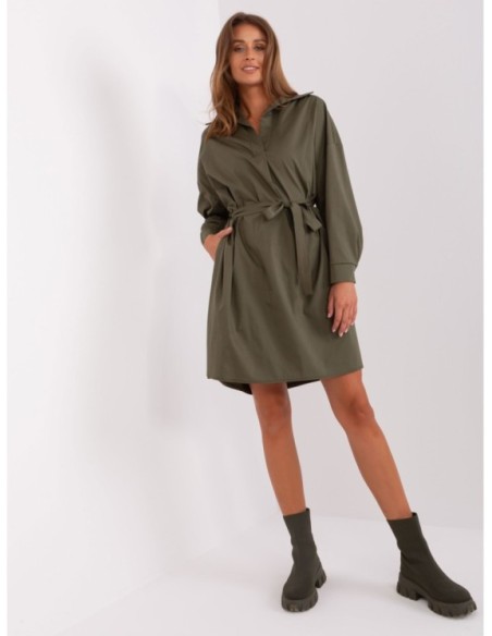 Sukienka-CHA-SK-9010.70-khaki