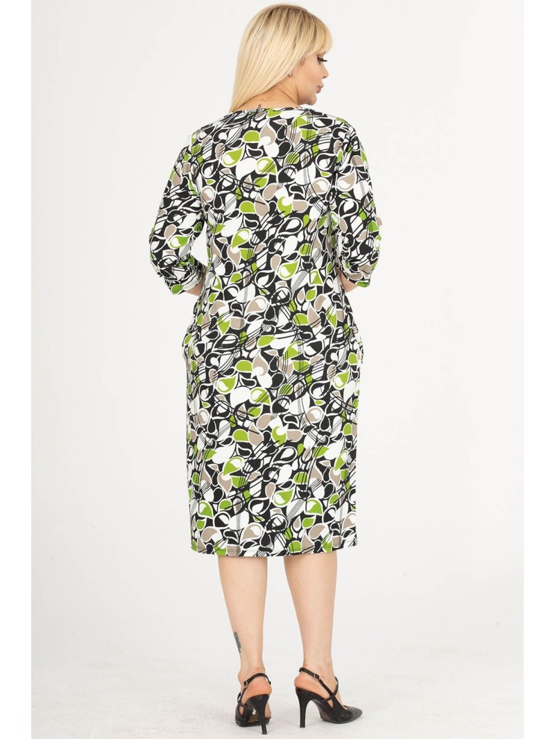 Suknelė su raštais